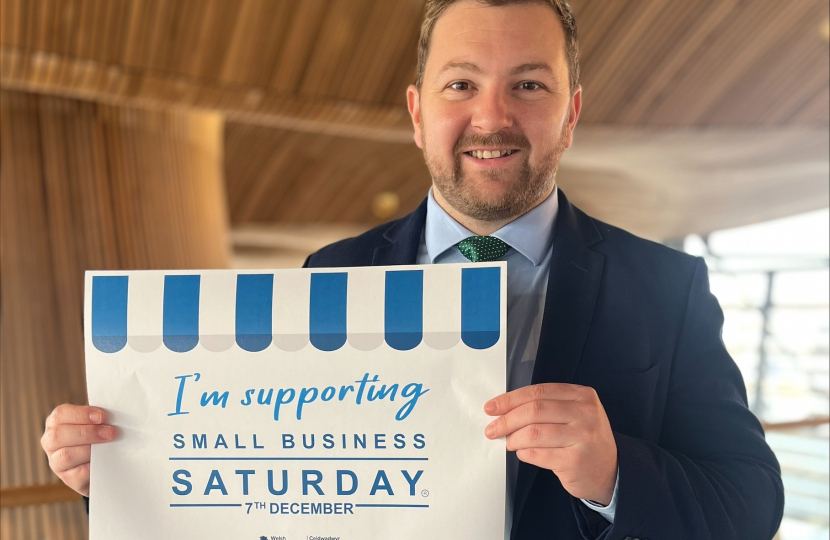 Kurtz urges West Wales to Support local shops this Small Business Saturday