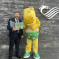 Kurtz goes Jurassic as Pantosaurus visits Senedd NSPCC Campaign